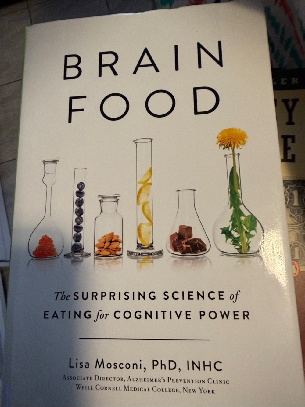 Avery White Brain Food Book Jacket